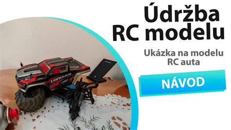 Čištění a údržba RC modelu Nikko - infographic