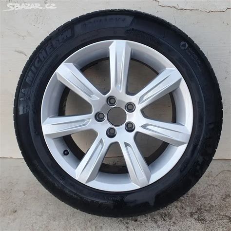 Originální alu kola 5x108 a letní pneumatiky (ukázka)