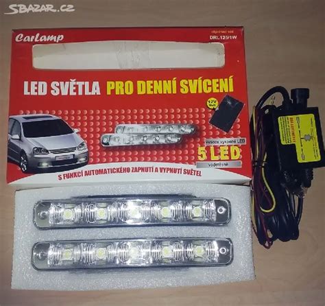 Ilustrace homologační značky na světle pro denní svícení