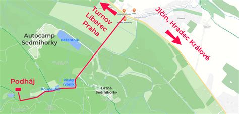 orientační mapka autovrakoviště