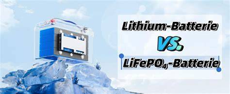 Porovnání chemických typů baterií: olověná vs LiFePO₄
