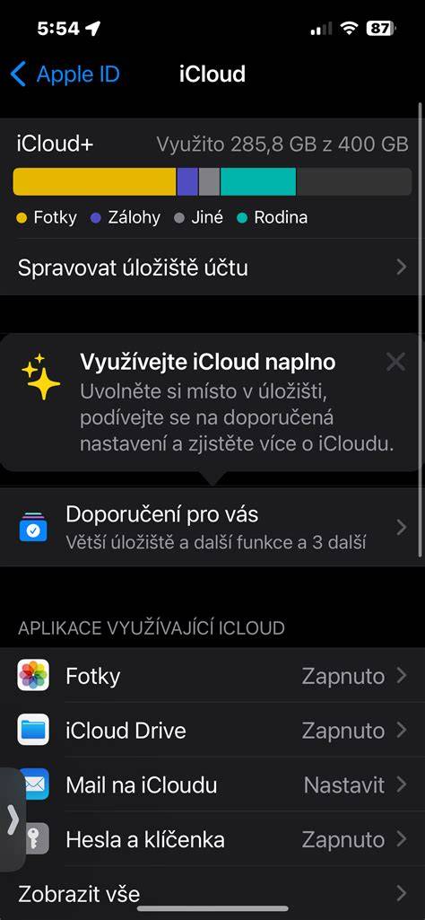 Diagram nabídky Smazat data v FlyMeizu