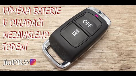 Infografika: Schéma výměny baterie v dálkovém ovladači Volvo S80