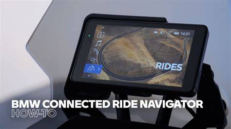 BMW Connectedride Cradle na BMW Navigator přípravě