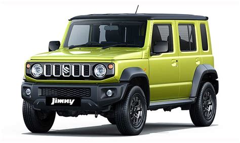 Infografika s rozložením zadních sedaček a prostoru pro kufr Suzuki Jimny