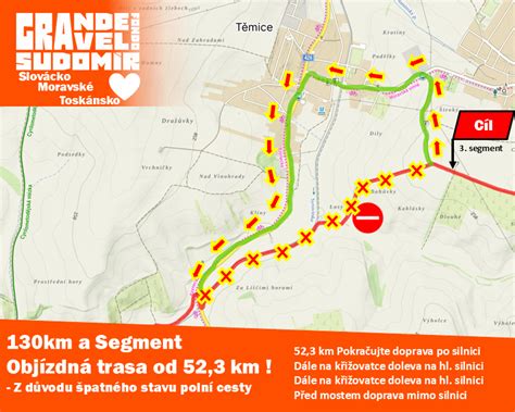 Infografika: Mapa lokality nehody Pohořelice a objízdné trasy