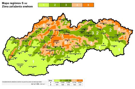 Mapa oblastí s typickým podzimnímními teplotami a rizikem zamrznutí ostřikovačů