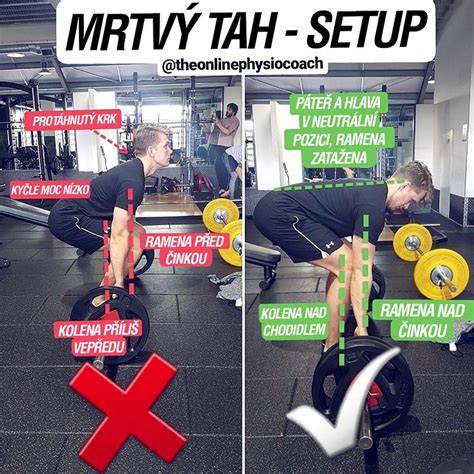 Infografika: Správná technika dřepu, sumo mrtvého tahu a thruster