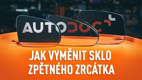 Infografika: Postup výměny vnějšího a vnitřního zpětného zrcátka