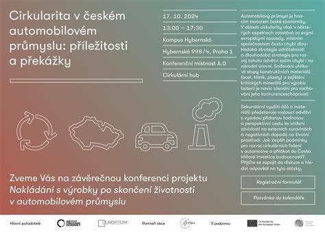 Graf: Cirkulární ekonomika v českém automobilovém průmyslu