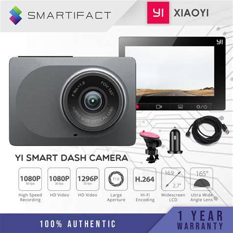 Yi Smart Dash Camera s širokým záběrem a WiFi