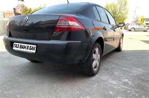 Obrázek ukazuje instalaci ofuků na Renault Megane