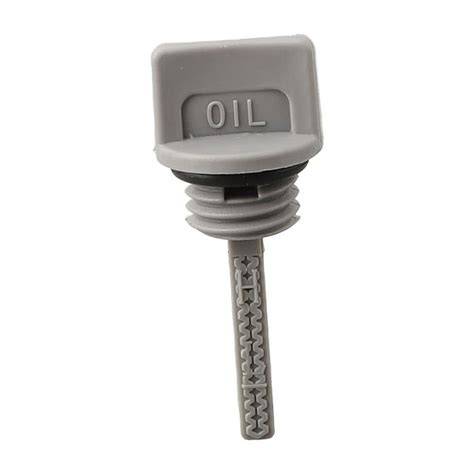 dipstick and oil filler cap