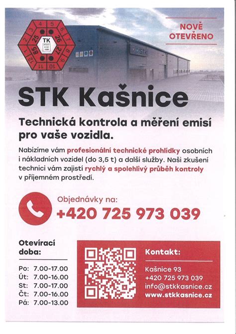 Infografika o postupu STK a kontaktech na STK stanice