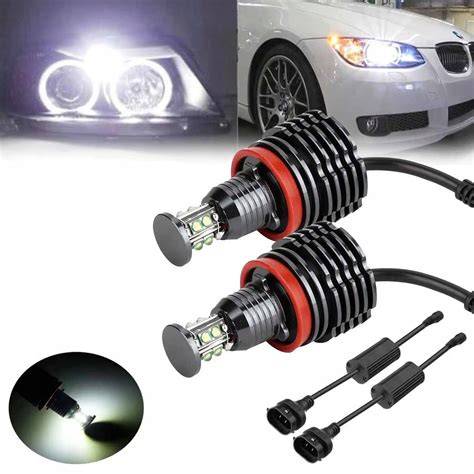 LED kroužky pro BMW E90 Angel Eyes (vizualizace)