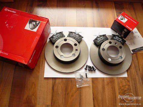 brzdové destičky Brembo technické schéma