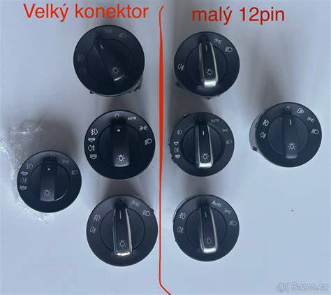 Prepinac svetel schéma a rozvody (Mercedes Sprinter)