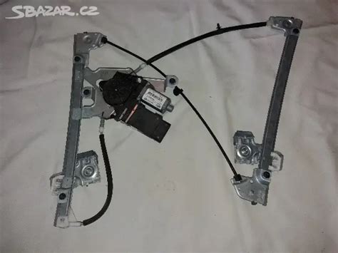 Obrázek ukazující mechanizmus elektrické stahovačky Octavia I, 1U kód 1U0837462B
