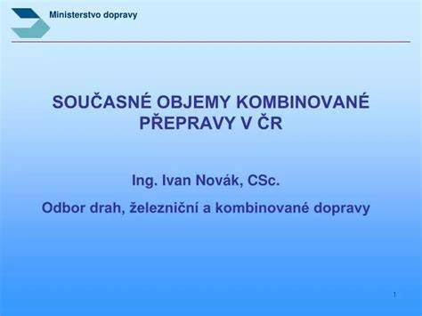 Schéma kombinované přepravy