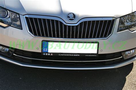 Ilustrace předního světlometu pro Superb II