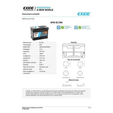 El700 EFB infografika - parametry