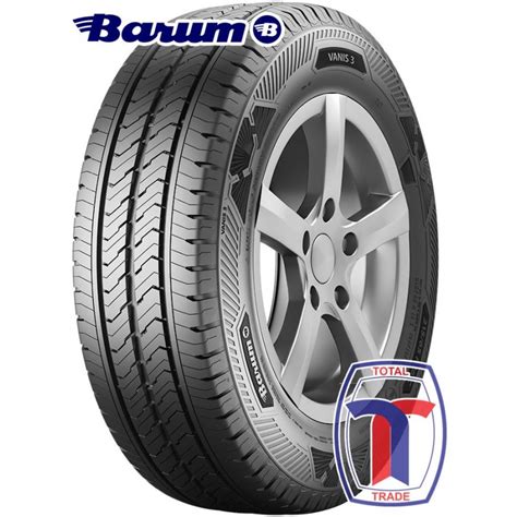 Ilustrace pneumatik Barum Vanis 195/65 R16C s logem výrobce.