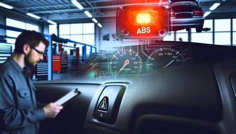 ABS kontrolka a diagnostika vozidla