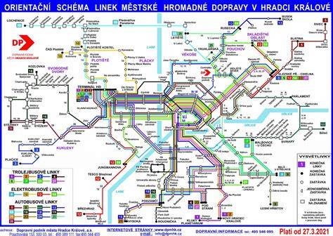 Mapa STK stanic v Hradci Králové