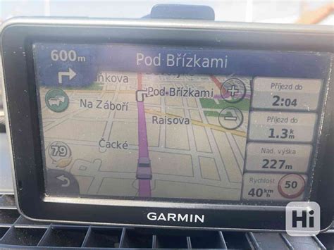 mapa aktualizací navigace