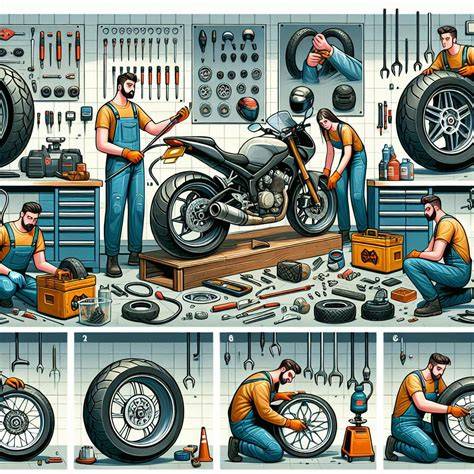 Infografika: Jak funguje ruční zouvačka motocyklových pneumatik
