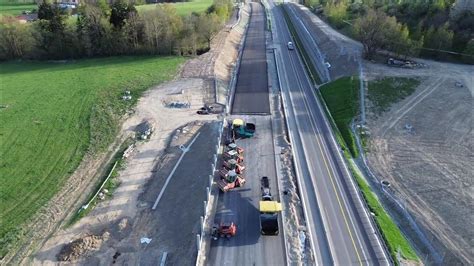 Infografika trasy I/163 a umístění viaduktu near Dolní Dvořiště
