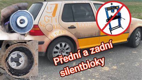 Infografika: Přehled typů zadních ložisek a silentbloků pro Octavii 1