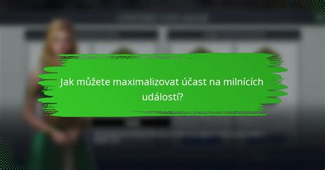 Harmonogram klíčových milníků VARTA