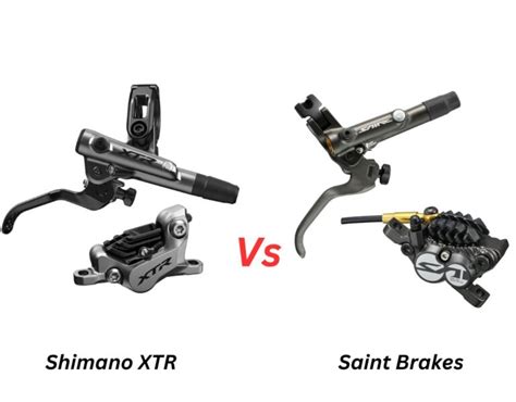 Porovnání hmotnosti brzdových třmenů Shimano XTR a Saint