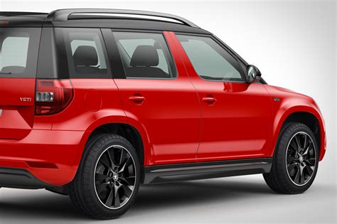 Boční profil Škody Yeti Monte Carlo