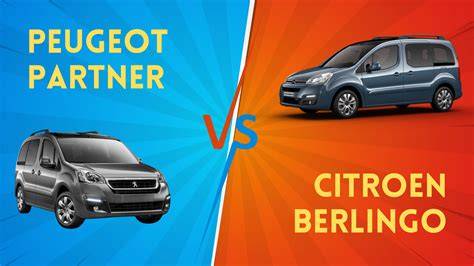 Infografika: Přehled verzí Citroën Berlingo a Peugeot Partner