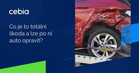 schéma rozhodování: opravit vs. totální škoda