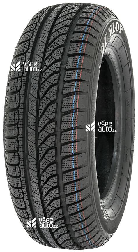 Ilustrace asymetrického dezénu pneumatiky Dunlop SP Winter Response