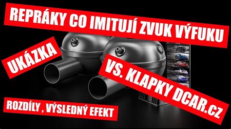 Infografika: Porovnání tradičního výfuku vs. trubky namísto výfuku