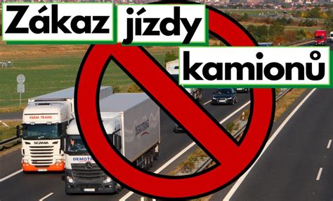 infografika s porovnáním zákazů jízd kamionů v okolních zemích