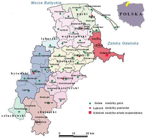 Mapa regionu UH Cars a dostupných servisů