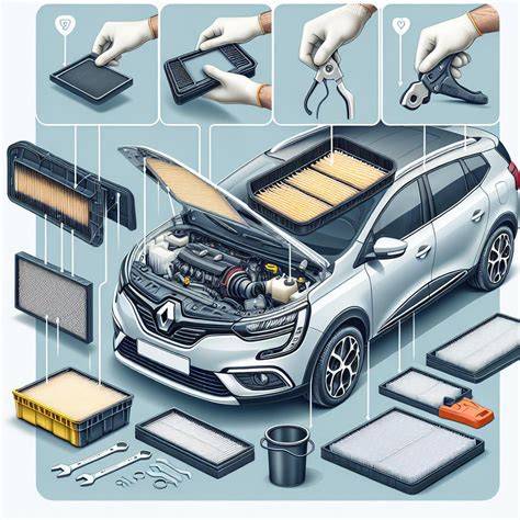 Infografika: Systém ostřikování Renault Scenic 1999-2003 a snadná výměna nádržky
