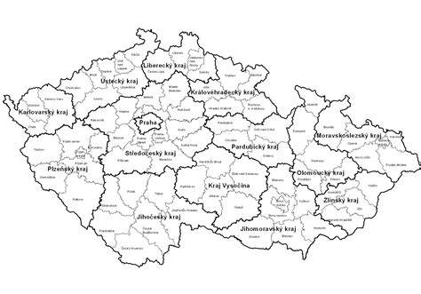 Mapa doporučených zimních pneumatik podle regionu v ČR