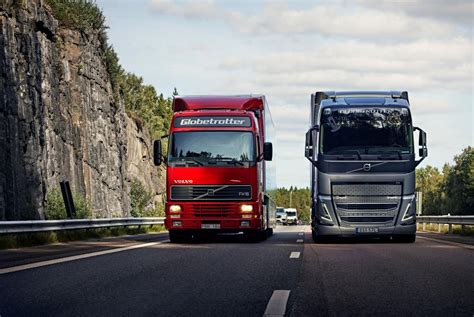 ilustrace moderního nákladního vozidla Volvo FH