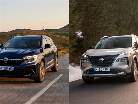 Porovnání rozměrů a rozvoru mezi Nissan X-Trail a Renault Espace