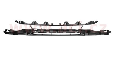 ilustrace upevňovacích bodů předního nárazníku