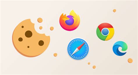 Ilustrace znázorňující funkci cookies v prohlížeči