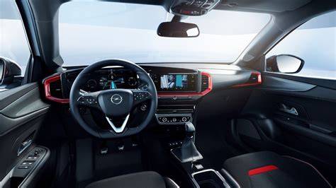 Obrázek interiéru Opel Mokka s digitálním kokpitem a Pure Panel