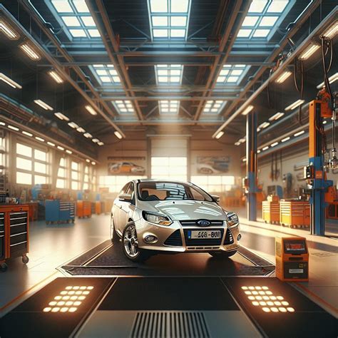 Fotografie servisního střediska Ford v Brně