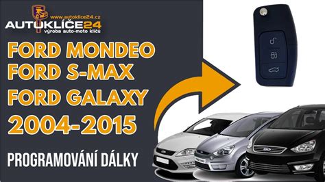 Infografika: Postup programování dálkových ovladačů Ford C-Max